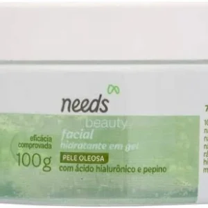 Hidratante Facial em Gel 7 em 1 com Ácido Hialurônico e Pepino 100G