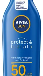 Protetor Solar Corpo E Rosto Nivea Sun Protect & Hidrata FPS50 200mlProtetor Solar Corpo E Rosto Nivea Sun Protect & Hidrata FPS50 200mlProtetor Solar Corpo E Rosto Nivea Sun Protect & Hidrata FPS50 200ml